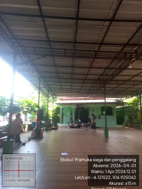 Foto absensi Pramuka siaga dan penggalang