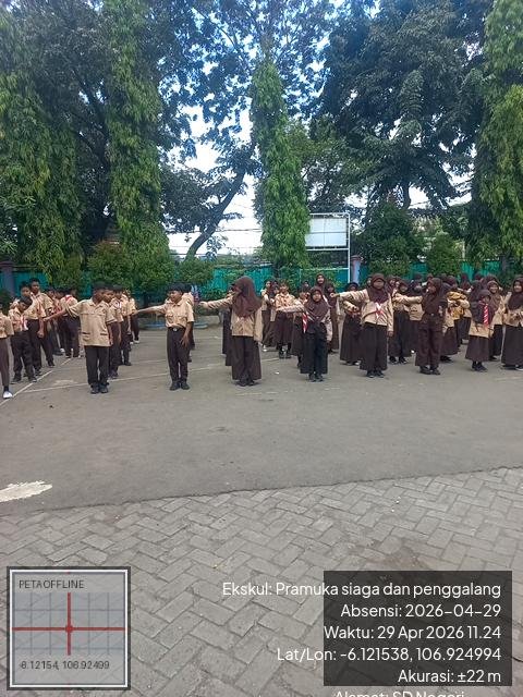 Foto absensi Pramuka siaga dan penggalang