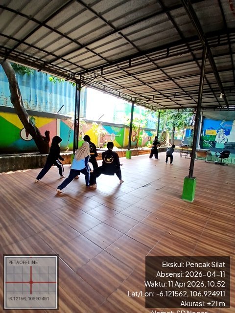 Foto absensi Pencak Silat