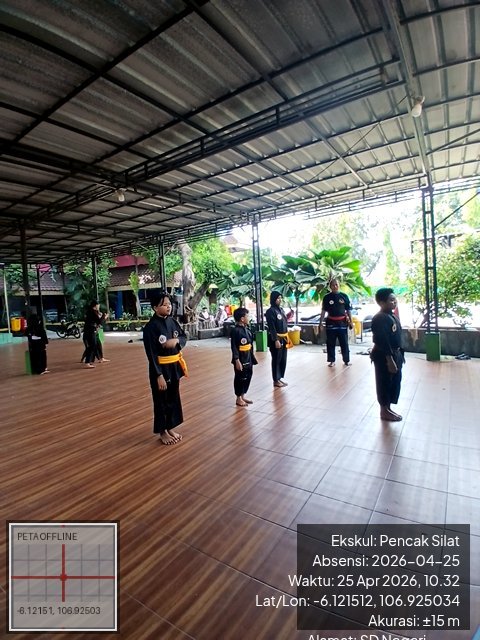 Foto absensi Pencak Silat