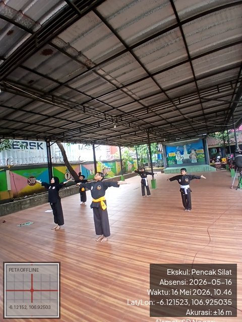 Foto absensi Pencak Silat
