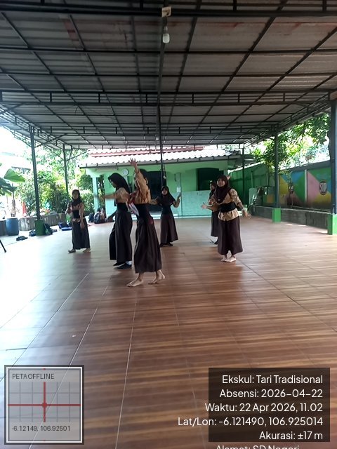 Foto absensi Tari Tradisional