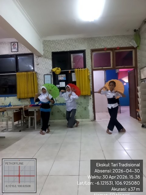 Foto absensi Tari Tradisional