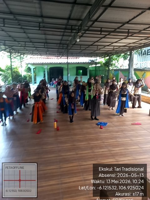 Foto absensi Tari Tradisional