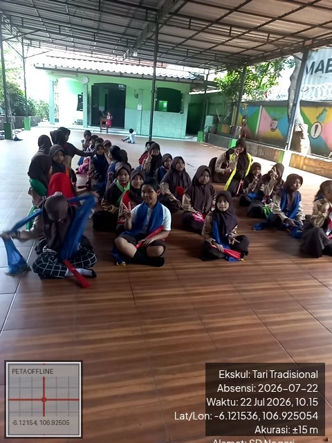 Foto absensi Tari Tradisional