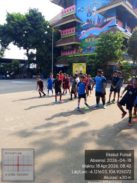 Foto absensi Futsal