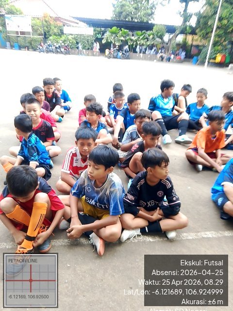 Foto absensi Futsal