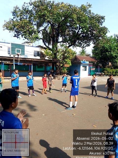 Foto absensi Futsal
