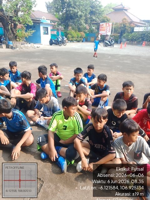 Foto absensi Futsal
