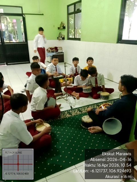 Foto absensi Marawis
