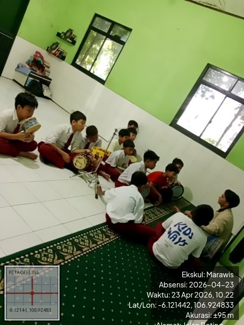 Foto absensi Marawis