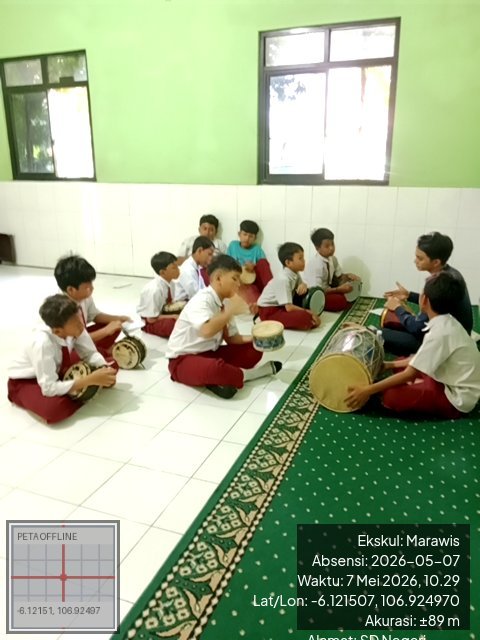 Foto absensi Marawis