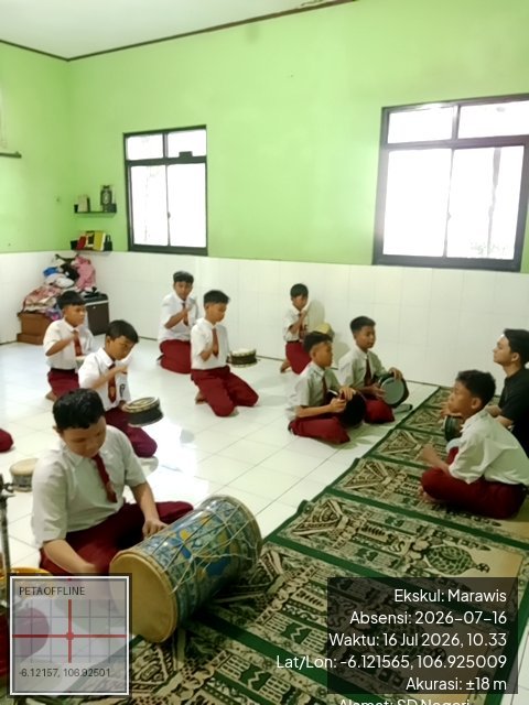Foto absensi Marawis