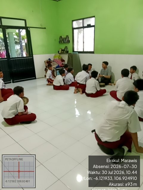 Foto absensi Marawis