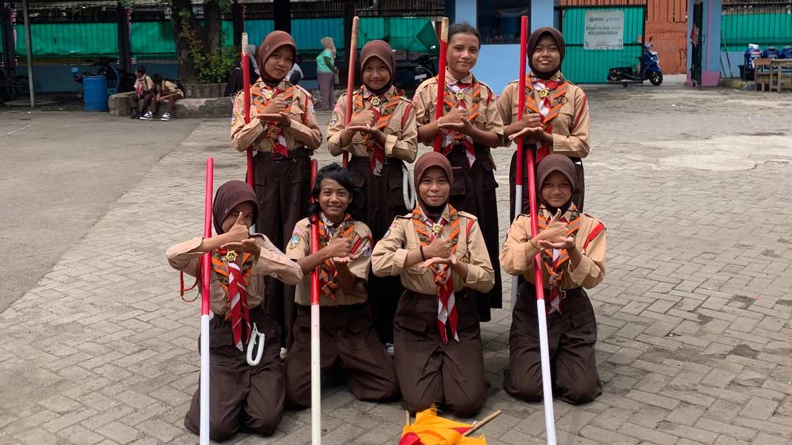 Foto ekskul Pramuka Penggalang